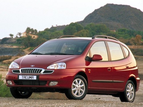Характеристики автомобиля Daewoo Tacuma 2.0 MT (01.2000 - 01.2004): фото, вместимость, скорость, двигатель, топливо, масса, отзывы