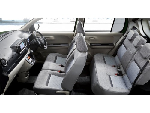 Характеристики автомобиля Daihatsu Boon 1.0 Style Black Limited SAIII 4WD (04.2021 - н.в.): фото, вместимость, скорость, двигатель, топливо, масса, отзывы