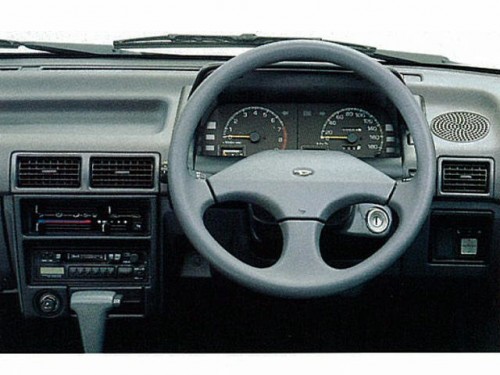 Характеристики автомобиля Daihatsu Charade 1.0 GT-XX (01.1991 - 12.1992): фото, вместимость, скорость, двигатель, топливо, масса, отзывы