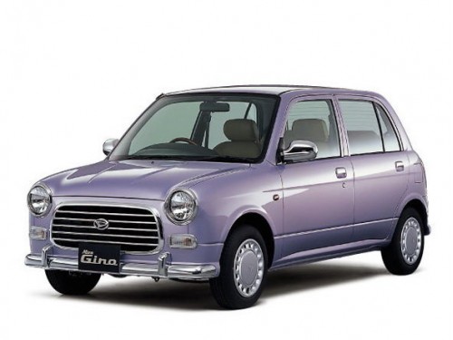 Характеристики автомобиля Daihatsu Mira Gino 660 Gino (03.1999 - 10.1999): фото, вместимость, скорость, двигатель, топливо, масса, отзывы