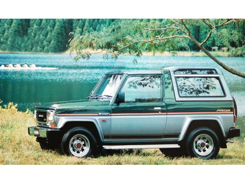 Характеристики автомобиля Daihatsu Rugger 2.8DT SE Resin top (04.1993 - 12.1995): фото, вместимость, скорость, двигатель, топливо, масса, отзывы