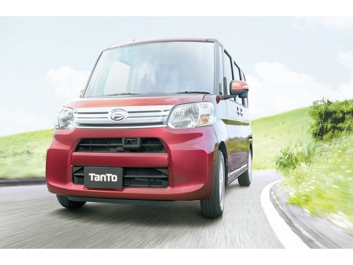 Характеристики автомобиля Daihatsu Tanto 660 Custom RS Smart Selection SA 4WD (05.2014 - 04.2015): фото, вместимость, скорость, двигатель, топливо, масса, отзывы