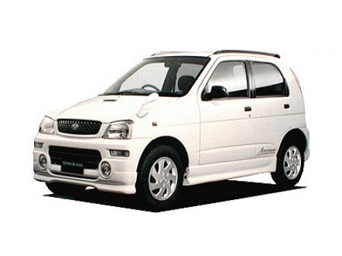 Характеристики автомобиля Daihatsu Terios Kid 660 CL (10.1998 - 12.1999): фото, вместимость, скорость, двигатель, топливо, масса, отзывы