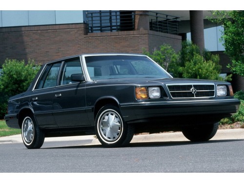 Характеристики автомобиля Dodge Aries 2.2 EFI MT Base (10.1985 - 09.1987): фото, вместимость, скорость, двигатель, топливо, масса, отзывы