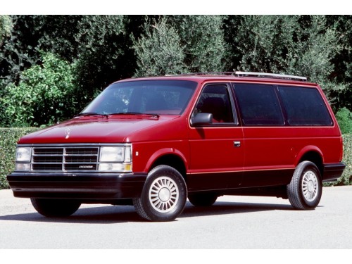 Характеристики автомобиля Dodge Grand Caravan 2.5 Turbo AT LE (06.1988 - 07.1990): фото, вместимость, скорость, двигатель, топливо, масса, отзывы