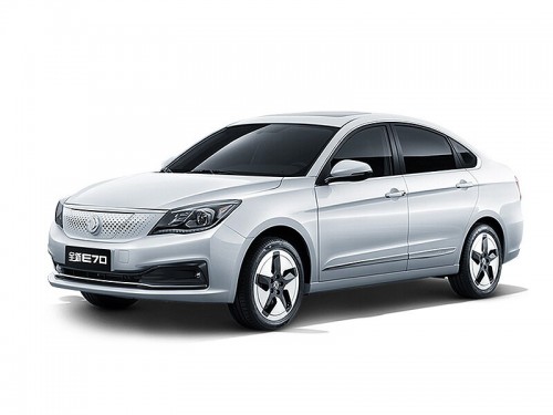 Характеристики автомобиля Dongfeng Aeolus E70 47.3 kWh 500H (11.2020 - н.в.): фото, вместимость, скорость, двигатель, топливо, масса, отзывы