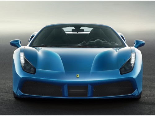 Характеристики автомобиля Ferrari 488 Spider 3.9 AMT (09.2015 - 08.2019): фото, вместимость, скорость, двигатель, топливо, масса, отзывы