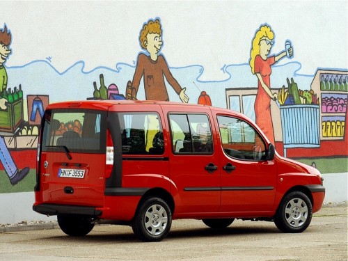 Характеристики автомобиля Fiat Doblo 1.3 D Multijet MT (06.2004 - 09.2005): фото, вместимость, скорость, двигатель, топливо, масса, отзывы