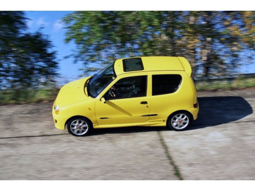 Характеристики автомобиля Fiat Seicento 1.1 MT Active (01.2003 - 08.2004): фото, вместимость, скорость, двигатель, топливо, масса, отзывы