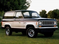Ford Bronco II 2.8 MT5 4WD XLT (03.1983 - 09.1985)
