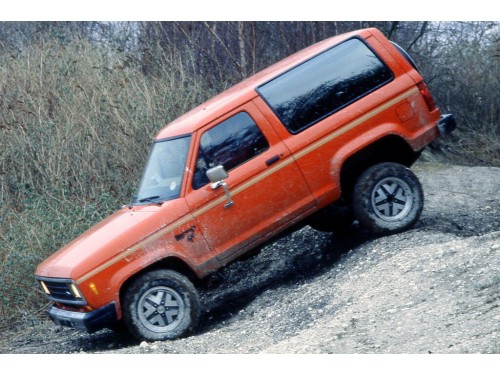 Характеристики автомобиля Ford Bronco II 2.8 MT4 4WD XLT (03.1983 - 09.1984): фото, вместимость, скорость, двигатель, топливо, масса, отзывы