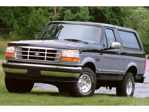 Характеристики автомобиля Ford Bronco 4.9 EFi MT Bronco XLT (10.1994 - 09.1995): фото, вместимость, скорость, двигатель, топливо, масса, отзывы