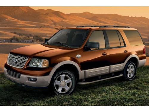Характеристики автомобиля Ford Expedition 4.6 AT 4WD XLS (06.2003 - 05.2004): фото, вместимость, скорость, двигатель, топливо, масса, отзывы