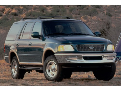 Характеристики автомобиля Ford Expedition 4.6 AT 4WD XLT (07.1996 - 11.1998): фото, вместимость, скорость, двигатель, топливо, масса, отзывы
