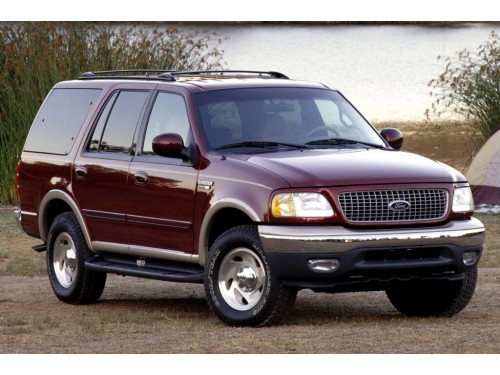 Характеристики автомобиля Ford Expedition 4.6 AT 4WD XLT (12.1998 - 02.2001): фото, вместимость, скорость, двигатель, топливо, масса, отзывы