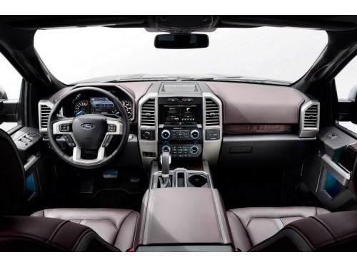 Характеристики автомобиля Ford F150 2.7 EcoBoost AT 4x2 XLT SuperCab 6-1/2' (11.2014 - 12.2016): фото, вместимость, скорость, двигатель, топливо, масса, отзывы
