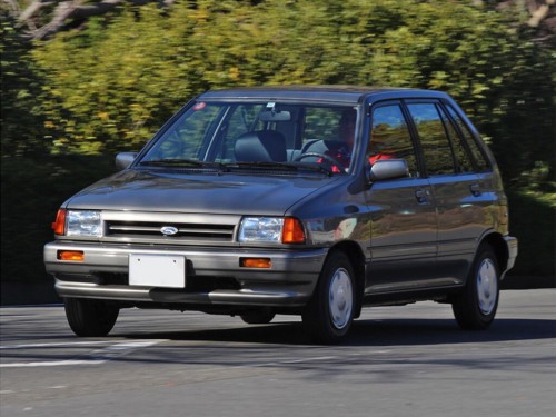Характеристики автомобиля Ford Festiva 1.3 Five (06.1989 - 07.1990): фото, вместимость, скорость, двигатель, топливо, масса, отзывы