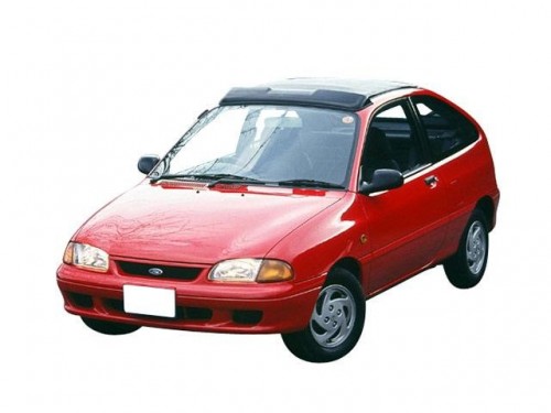 Характеристики автомобиля Ford Festiva 1.3 J (01.1993 - 01.1994): фото, вместимость, скорость, двигатель, топливо, масса, отзывы