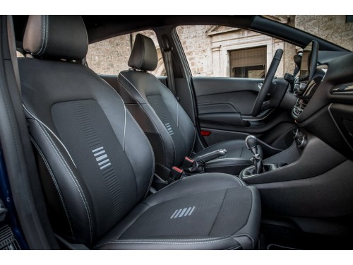 Характеристики автомобиля Ford Fiesta 1.0 EcoBoost AT Titanium X (05.2020 - н.в.): фото, вместимость, скорость, двигатель, топливо, масса, отзывы
