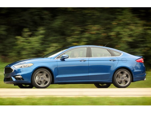 Характеристики автомобиля Ford Fusion 2.0 SelectShift AWD Platinum (01.2016 - 12.2017): фото, вместимость, скорость, двигатель, топливо, масса, отзывы
