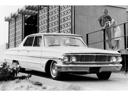 Характеристики автомобиля Ford Galaxie 3.6 AT 500 Town Sedan Cruise-O-Matic (10.1963 - 09.1964): фото, вместимость, скорость, двигатель, топливо, масса, отзывы