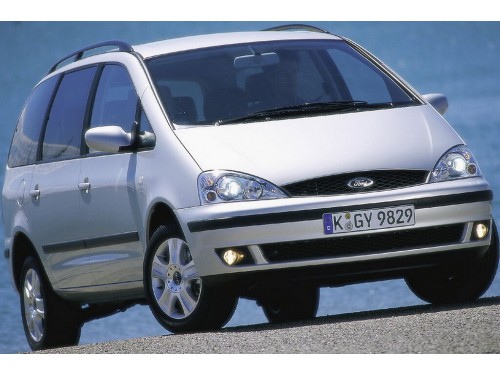 Характеристики автомобиля Ford Galaxy 1.9 TDI MT Trend (10.2002 - 09.2004): фото, вместимость, скорость, двигатель, топливо, масса, отзывы