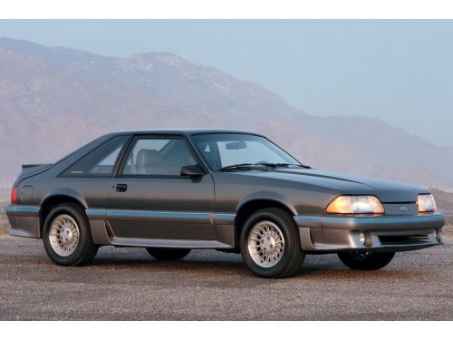 Характеристики автомобиля Ford Mustang 2.3 AT Mustang LX 3-door (08.1990 - 09.1993): фото, вместимость, скорость, двигатель, топливо, масса, отзывы