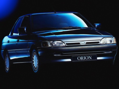 Характеристики автомобиля Ford Orion 1.3i MT СLX (06.1991 - 11.1993): фото, вместимость, скорость, двигатель, топливо, масса, отзывы