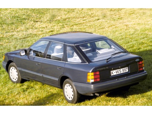 Характеристики автомобиля Ford Scorpio 2.0 cat. MT GL (05.1987 - 04.1990): фото, вместимость, скорость, двигатель, топливо, масса, отзывы