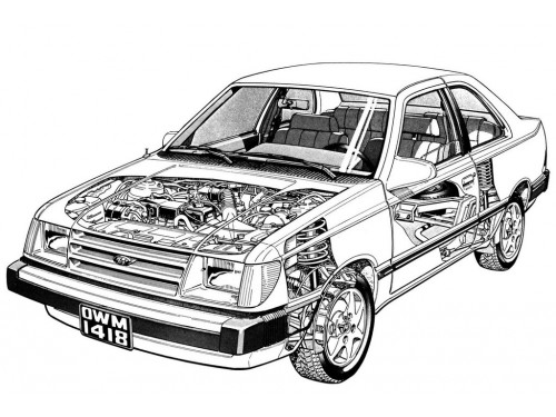 Характеристики автомобиля Ford Tempo 2.3 AT GLX (10.1984 - 10.1985): фото, вместимость, скорость, двигатель, топливо, масса, отзывы