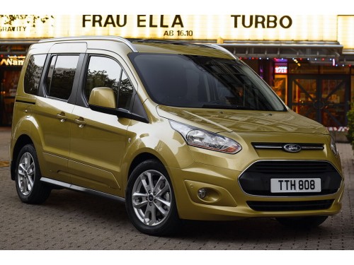 Характеристики автомобиля Ford Tourneo Connect 1.5 TDCi (100) MT Tourneo Ambiente (09.2015 - 08.2018): фото, вместимость, скорость, двигатель, топливо, масса, отзывы