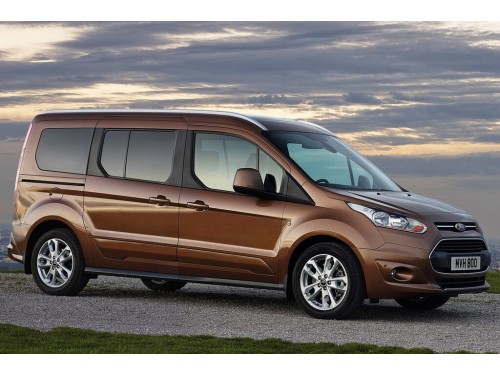 Характеристики автомобиля Ford Tourneo Connect 1.5 TDCi (100) AT Tourneo Trend (09.2015 - 08.2018): фото, вместимость, скорость, двигатель, топливо, масса, отзывы