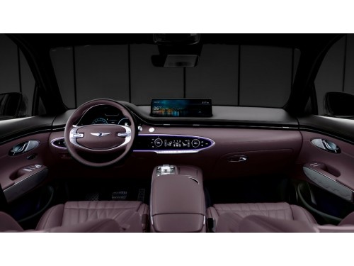 Характеристики автомобиля Genesis GV70 2.2 CRDi AT 2WD Standard (12.2020 - н.в.): фото, вместимость, скорость, двигатель, топливо, масса, отзывы