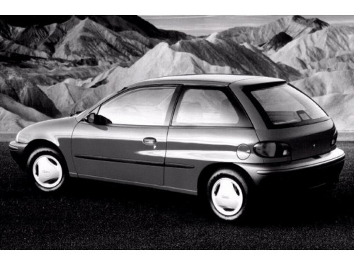 Характеристики автомобиля Geo Metro 1.0 MT Metro LSi (05.1994 - 06.1996): фото, вместимость, скорость, двигатель, топливо, масса, отзывы