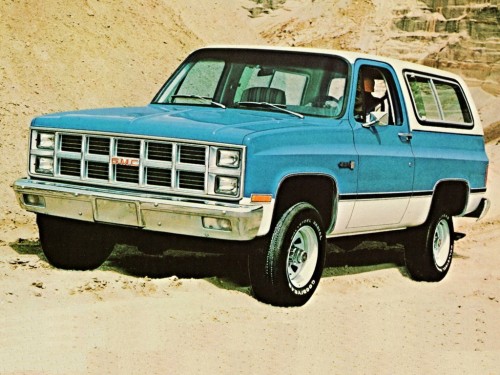 Характеристики автомобиля GMC Jimmy 4.1 AT C-1500 (01.1973 - 01.1991): фото, вместимость, скорость, двигатель, топливо, масса, отзывы