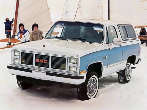 Характеристики автомобиля GMC Jimmy 4.1 AT C-1500 (01.1973 - 01.1991): фото, вместимость, скорость, двигатель, топливо, масса, отзывы