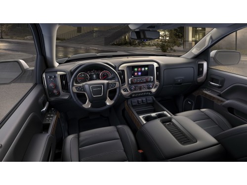 Характеристики автомобиля GMC Sierra 5.3 AT Crew Cab Short (12.2015 - н.в.): фото, вместимость, скорость, двигатель, топливо, масса, отзывы