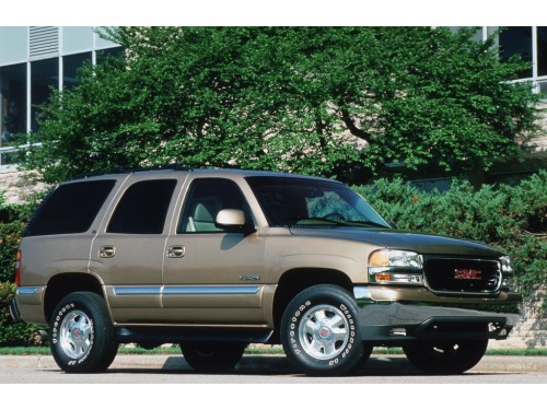Характеристики автомобиля GMC Yukon 5.3 AT 1500 XL SLE/SLT (03.2000 - 12.2006): фото, вместимость, скорость, двигатель, топливо, масса, отзывы