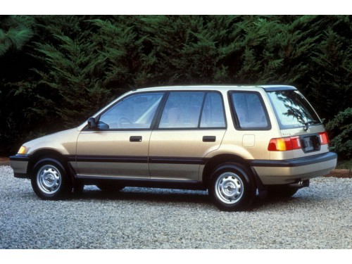 Характеристики автомобиля Honda Civic Shuttle 1.5i MT GL (01.1988 - 01.1992): фото, вместимость, скорость, двигатель, топливо, масса, отзывы