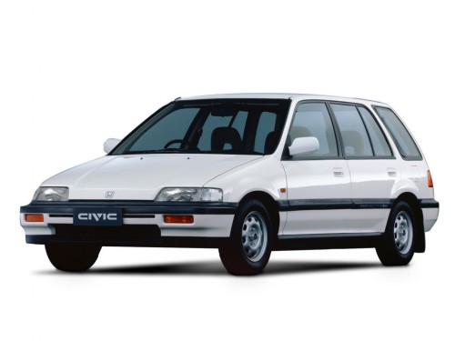 Характеристики автомобиля Honda Civic Shuttle 1.5 55X extra (09.1987 - 08.1989): фото, вместимость, скорость, двигатель, топливо, масса, отзывы