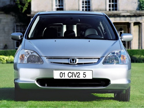Характеристики автомобиля Honda Civic 1.6i MT LS (02.2001 - 08.2003): фото, вместимость, скорость, двигатель, топливо, масса, отзывы