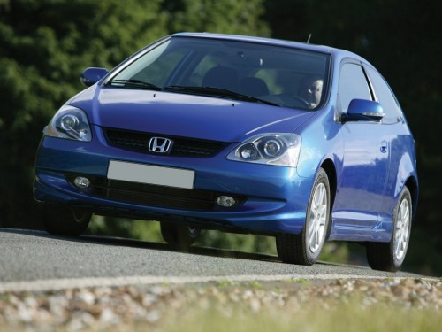 Характеристики автомобиля Honda Civic 1.6i-CDT MT ES (11.2003 - 06.2006): фото, вместимость, скорость, двигатель, топливо, масса, отзывы