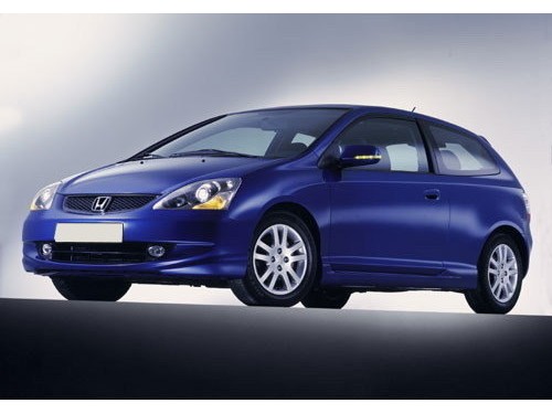 Характеристики автомобиля Honda Civic 1.6i MT S (11.2003 - 06.2006): фото, вместимость, скорость, двигатель, топливо, масса, отзывы