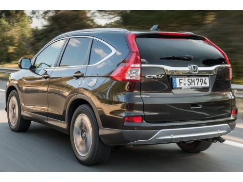 Характеристики автомобиля Honda CR-V 1.6 i-DTEC AT 4WD Elegance (10.2014 - 08.2018): фото, вместимость, скорость, двигатель, топливо, масса, отзывы