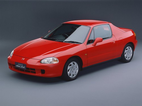 Характеристики автомобиля Honda CR-X del Sol 1.6 SiR (10.1995 - 12.1998): фото, вместимость, скорость, двигатель, топливо, масса, отзывы