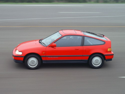 Характеристики автомобиля Honda CR-X 1.5 X (09.1987 - 08.1989): фото, вместимость, скорость, двигатель, топливо, масса, отзывы