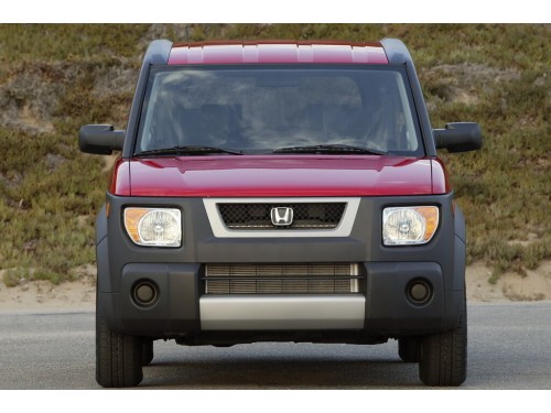 Характеристики автомобиля Honda Element 2.4 4WD AT DX (01.2003 - 06.2004): фото, вместимость, скорость, двигатель, топливо, масса, отзывы