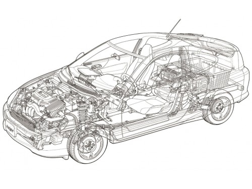 Характеристики автомобиля Honda Insight 1.0 MT (12.1999 - 09.2006): фото, вместимость, скорость, двигатель, топливо, масса, отзывы