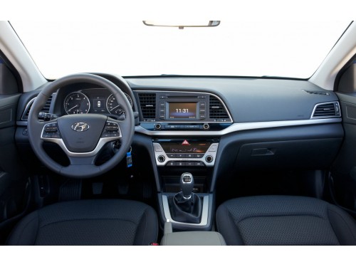 Характеристики автомобиля Hyundai Elantra 1.6 MT Active (09.2018 - 07.2019): фото, вместимость, скорость, двигатель, топливо, масса, отзывы