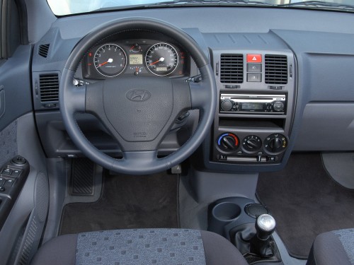 Характеристики автомобиля Hyundai Getz 1.1 MT GL (09.2002 - 09.2005): фото, вместимость, скорость, двигатель, топливо, масса, отзывы